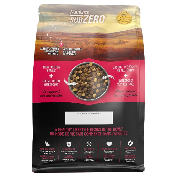 Aliment SubZero Nutrience Sans grains pour chiens, formulation Gibier des prairies – Image 5