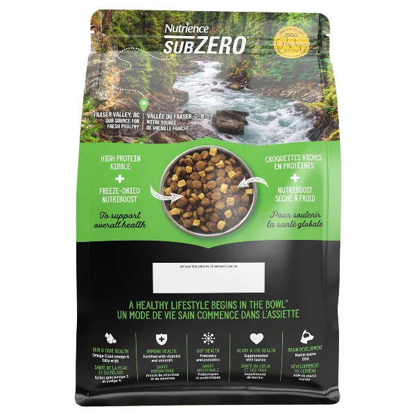 Aliment Subzero Nutrience Sans grains pour chiots en santé, formulation Vallée du Fraser – Image 4
