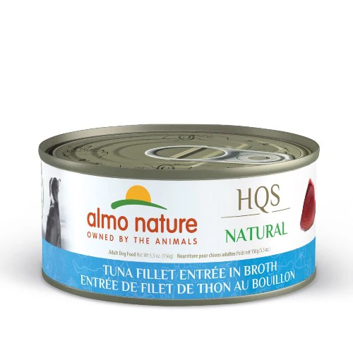 Almo Nature HQS Natural chien - Entrée de filet de thon au bouillon