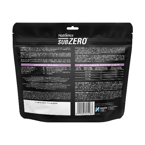 Nourriture Nutrience SubZero Cru Séché à froid pour chien, Repas de Porc et Pomme – Image 2