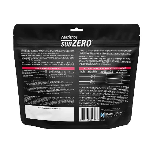 Nourriture Nutrience SubZero Cru Séché à froid pour chien, Repas de Boeuf et citrouille – Image 2