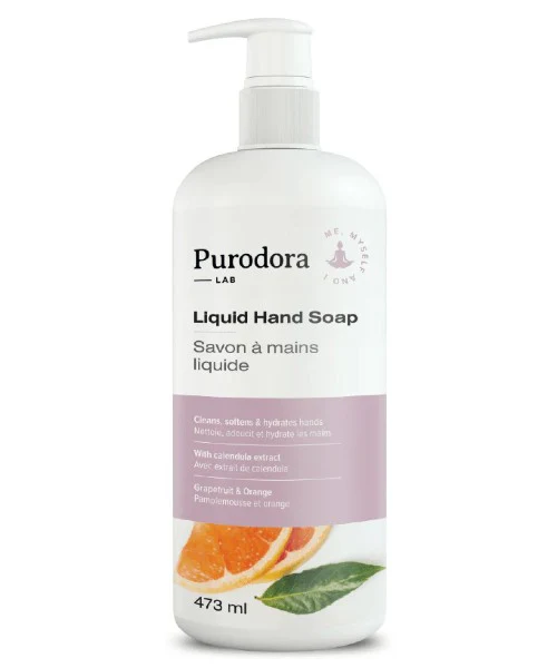 Purodora Lab Savon à main liquide - Pamplemousse et orange