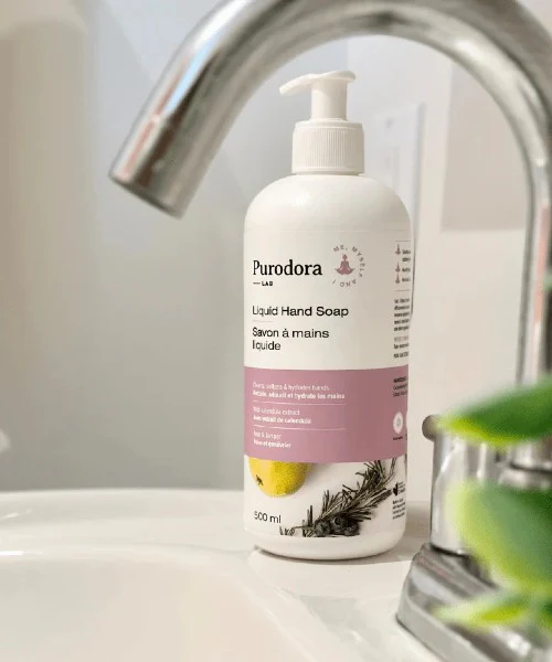 Purodora Lab Savon à main liquide - Poire et genévrier – Image 3